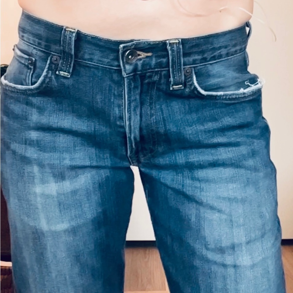 Lucky Brand "361 Vintage Straight" Mid-Rise Jeans